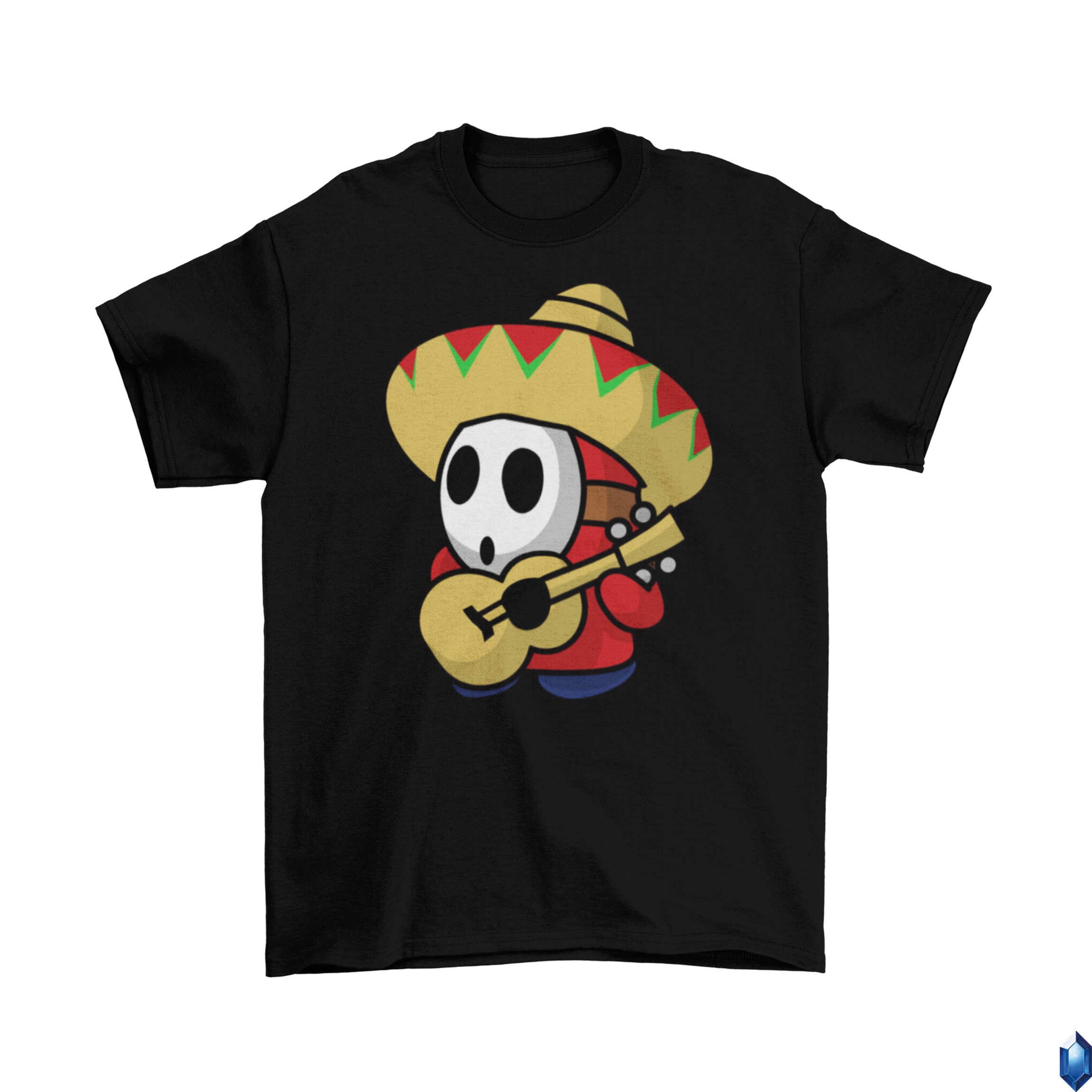 Shy Guy Sombrero T-Shirt Unisex Adult Funny Sizes Mario Odyssey Nintendo Switch 2022