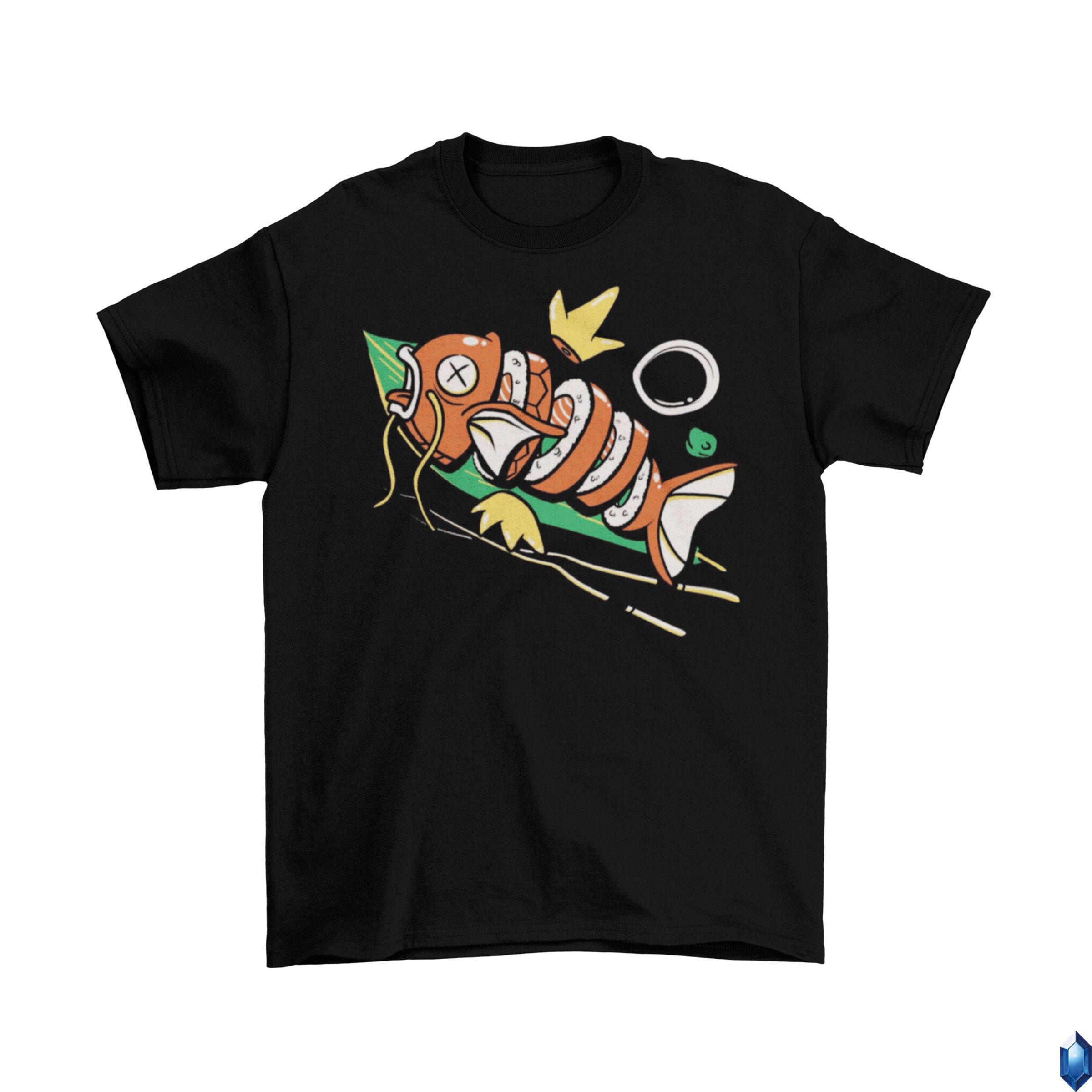 Sushi Karp Magikarp Raw Fish Parody Halloween T-shirt Unisex Cotton TV  Sizes Video Game Anime 2022 -  Hong Kong