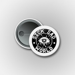 Sick Sad World Daria Pin Buttons Badge Magnet 1.25in Cartoon MTV TV Show 2022