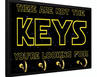 Star Wars Key Holder Keys Organizer Hanger Wall Mount Jedi Sith Force Imperial 2022