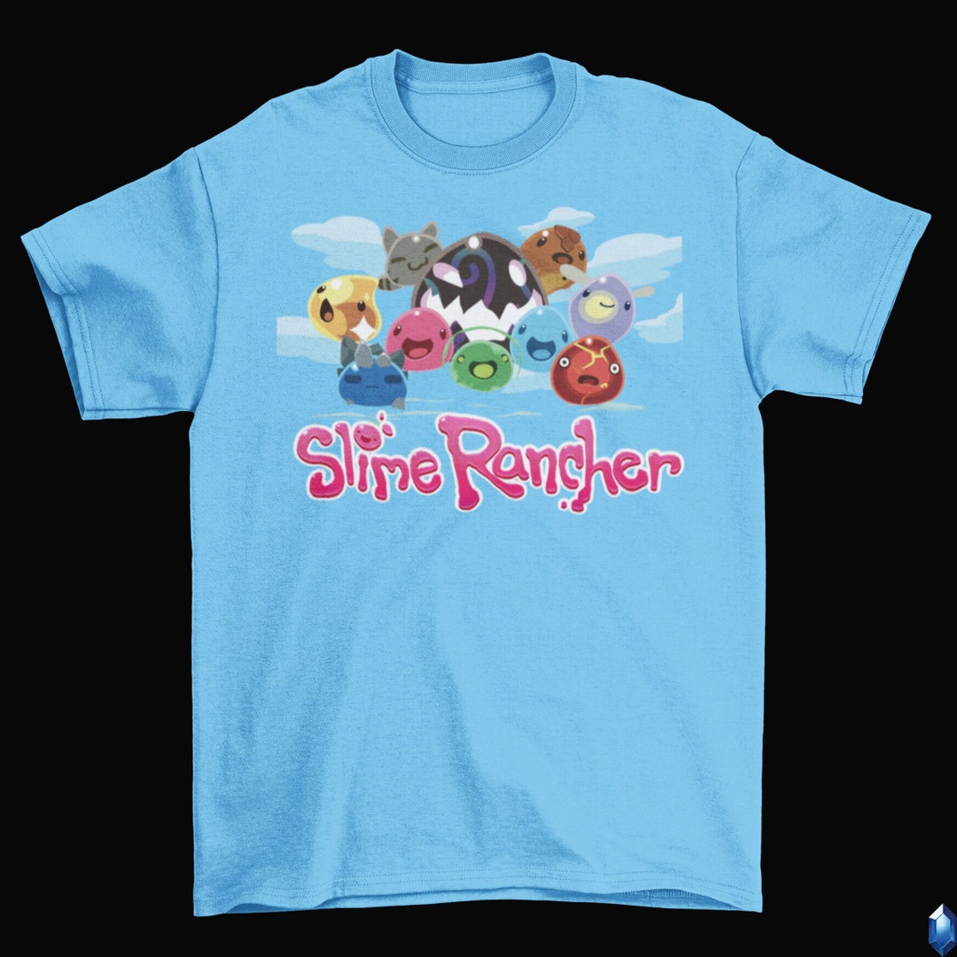 Slime Rancher T shirt Unisex Mens Adult Cotton Slimes Tarr Video Game 2022 Etsy