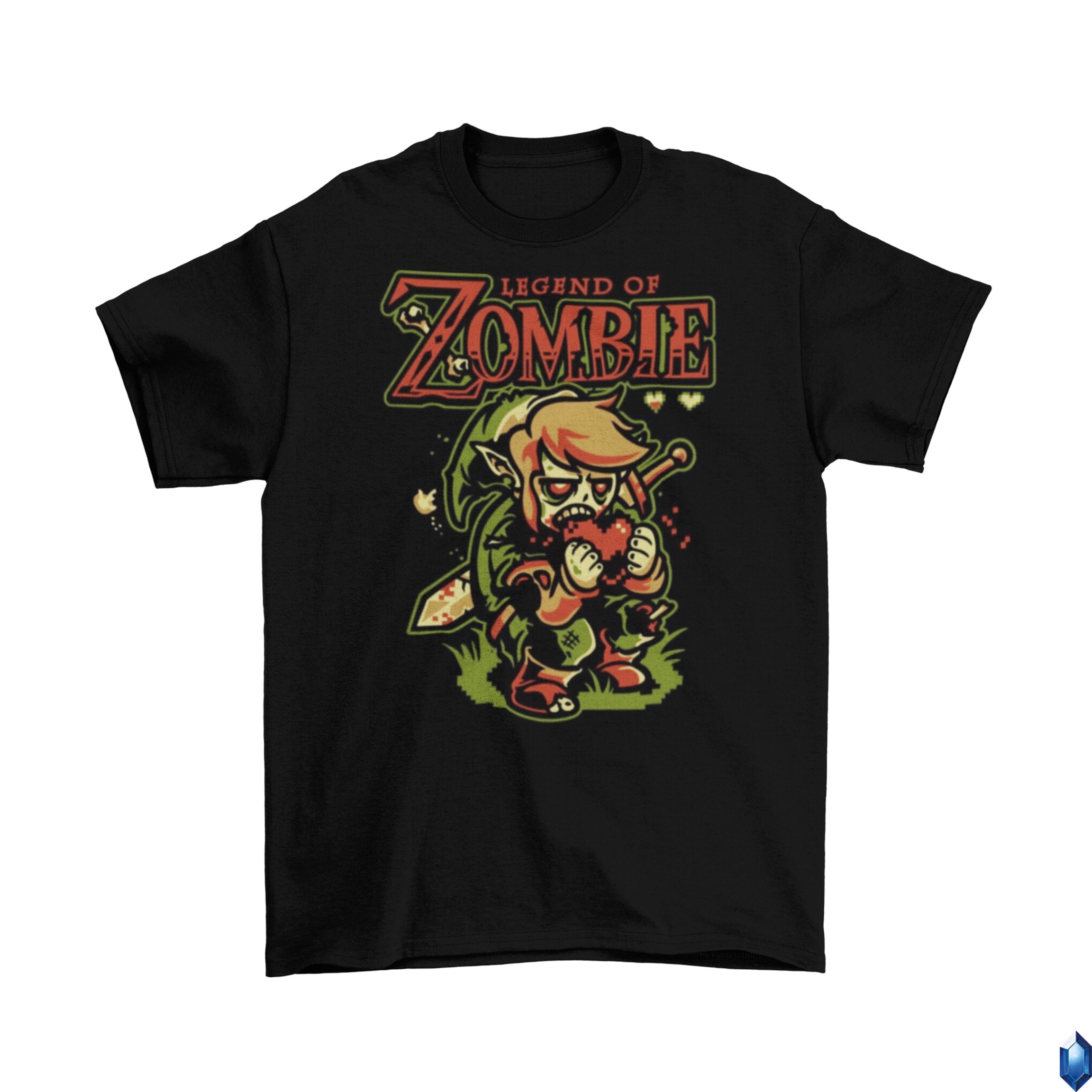 Legend of Zelda Zombie T-shirt Unisex Cotton Adult Funny