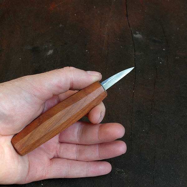 Detail Carving Knife Model 2, Figure Carving Knife, Whittling Knife, Wood Carving Knife, Wood Carving Tool, Chip Carving Knife