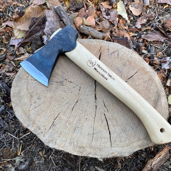 Mini hache de sculpture, outil de sculpture, hache Bushcraft, équipement Bushcraft, équipement de camping, hache de sculpture à la cuillère, outil de sculpture sur bois