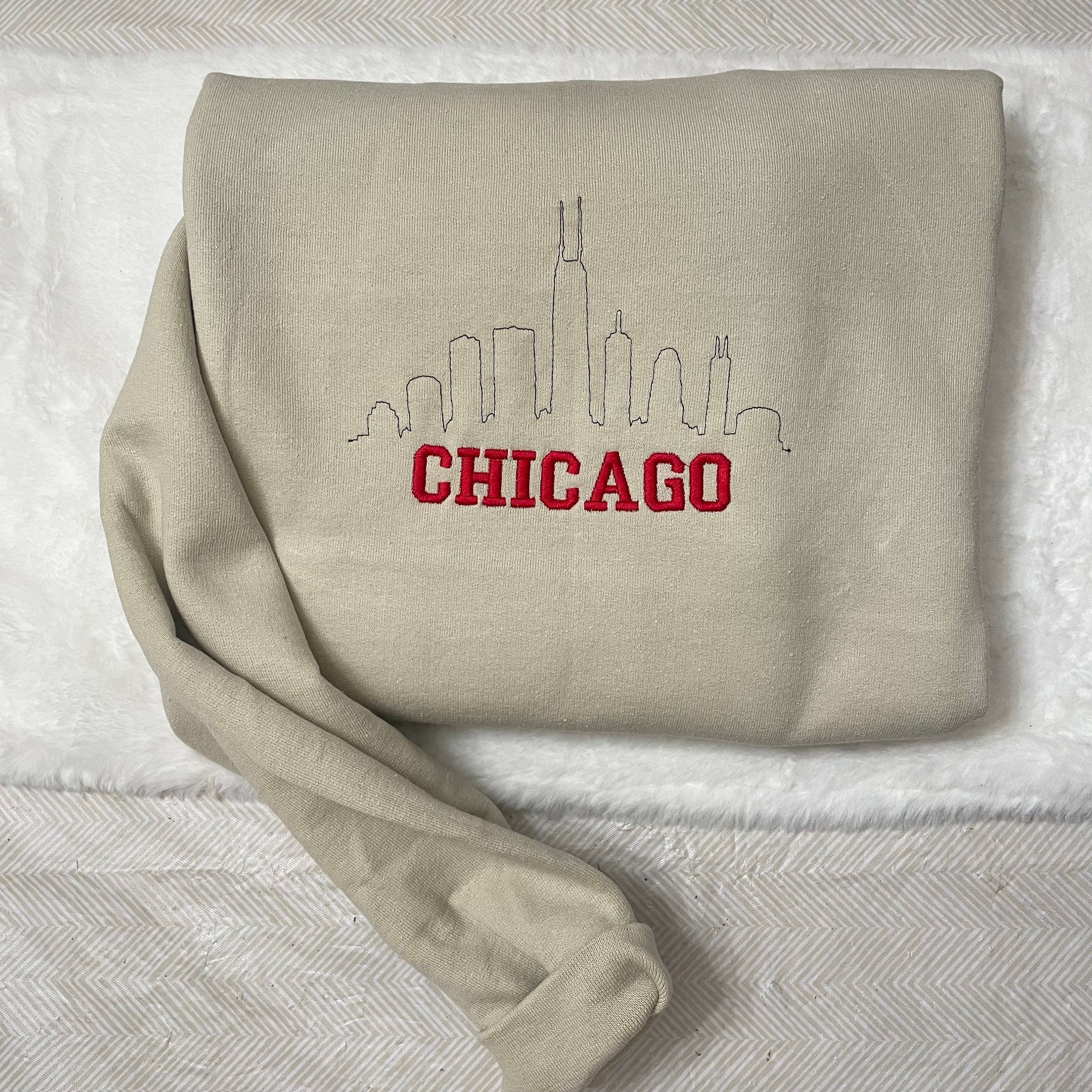 Chicago sage embroidered hoodie & legging coord