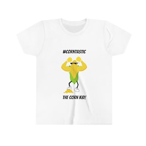 Jugend | Das Maiskind | Corn Tik Tok | Jugend Unisex Shirt | Lustiges Grafik Shirt | Shirts für Sie | Shirts für Ihn | Corntastic