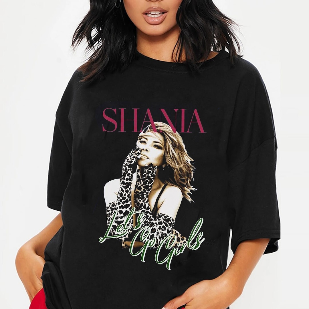 Shania Twain 90s Shirt Shania Twain Vintage Tshirt Retro Etsy