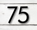 4 inch Modern House Numbers and Letters