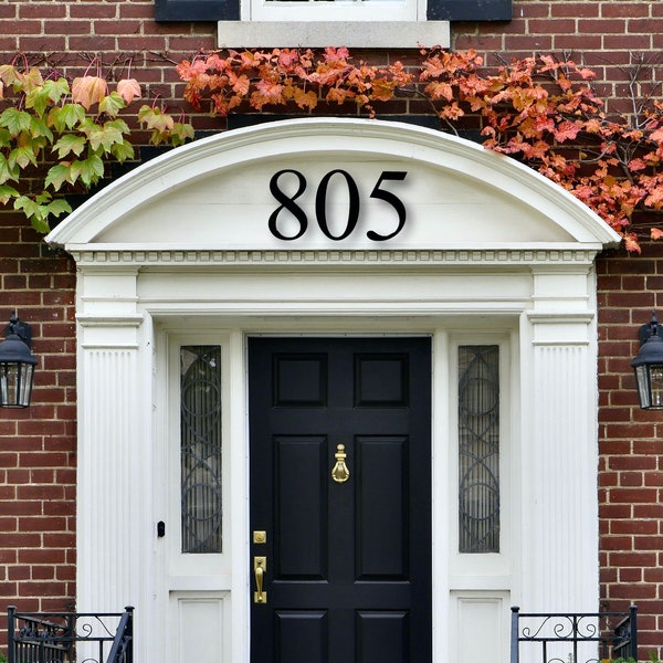 5 inch Traditional House Numbers and Letters