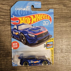 Hot Wheels 50th Anniversary; &#39;16 Mercedes-AMG GT3 Legends of Speed -- ITEM #2078