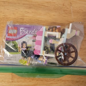 Lego Friends #30106 Emma with Ice Cream Cart.  ITEM #1846