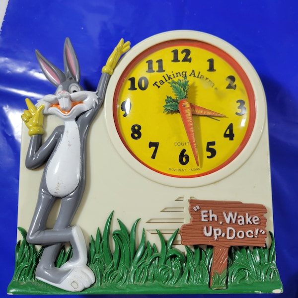 Bugs Bunny Alarm Clock -- ITEM #1441