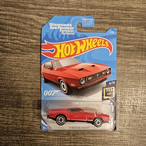 Hot Wheels &#39;71 Mustang Mach 1 007 Hot Wheels Screen Time - ITEM #2072