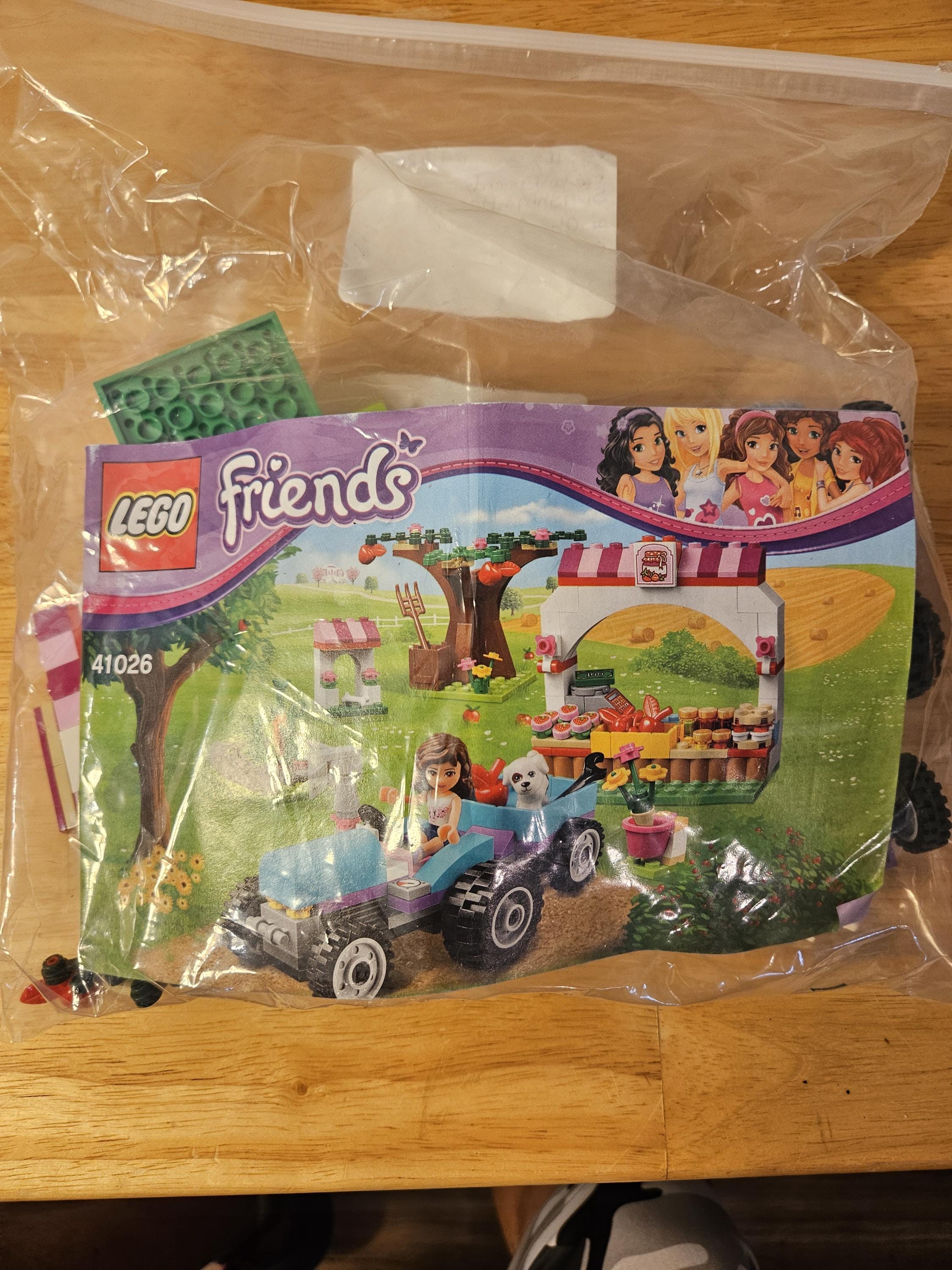 Lego Instructions Lego Sunshine Harvest Lego Friends #41026 Lego