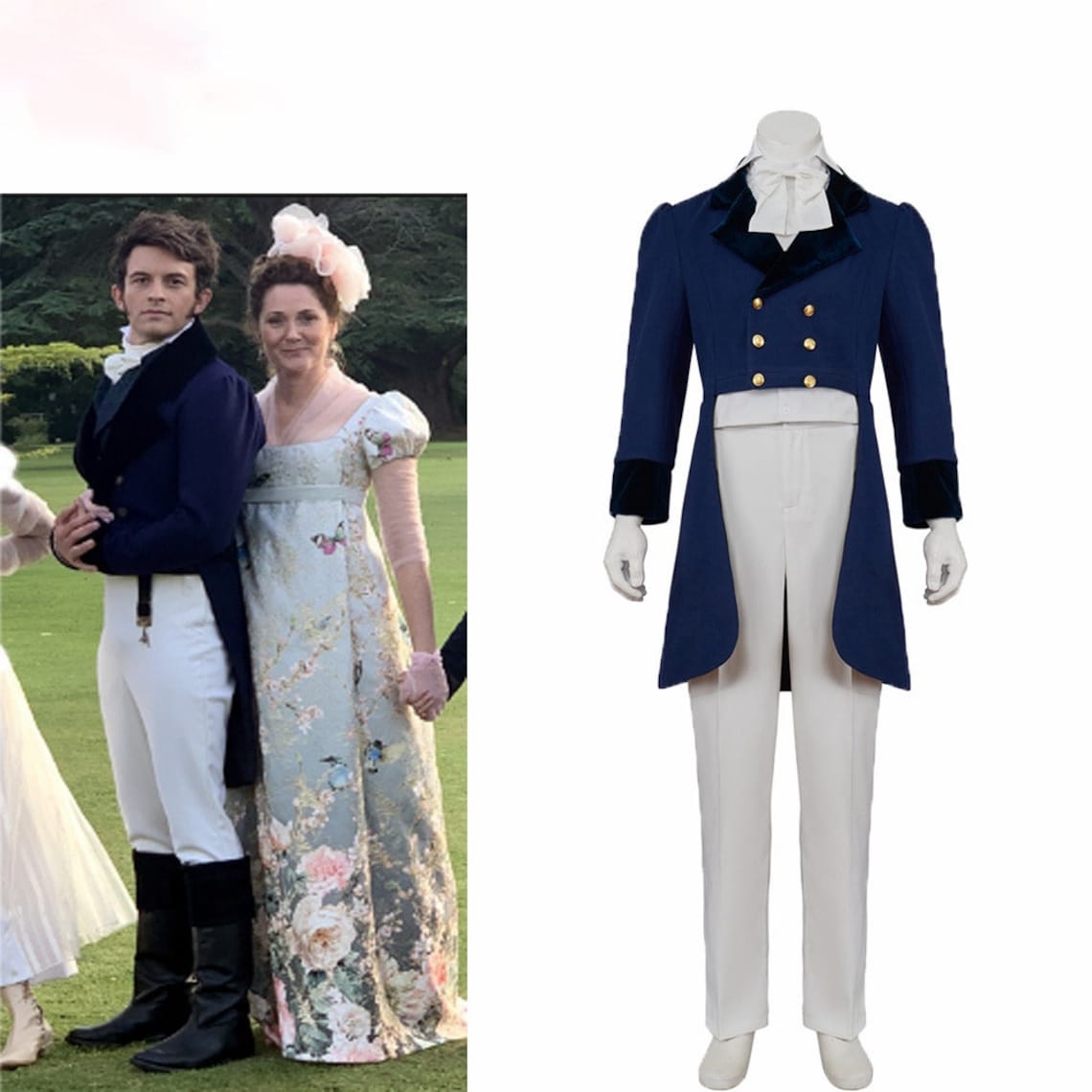 Bridgerton Anthony Bridgerton Cosplay Outfit Halloween 2022 Etsy UK