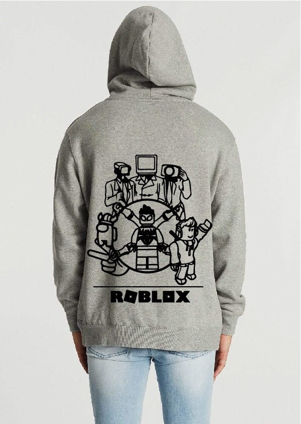 Roblox Hoodie Terno Crianças Roupas Quentes Hoodie Roblox Hoodie Impresso