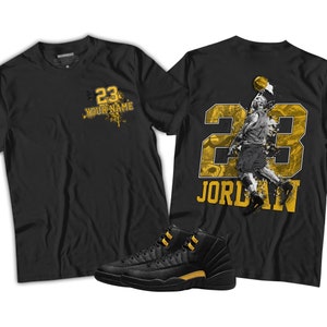 Custom Painted Jordan 12 Retro Sneakers - Ombre Gradient Shoes – B