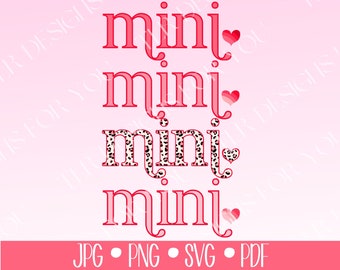 Mini Heart Valentines Day png jpg, Retro Distressed Grunge Look Valentines Day Kids Youth Digital Design Print svg pdf, Happy Valentines Day