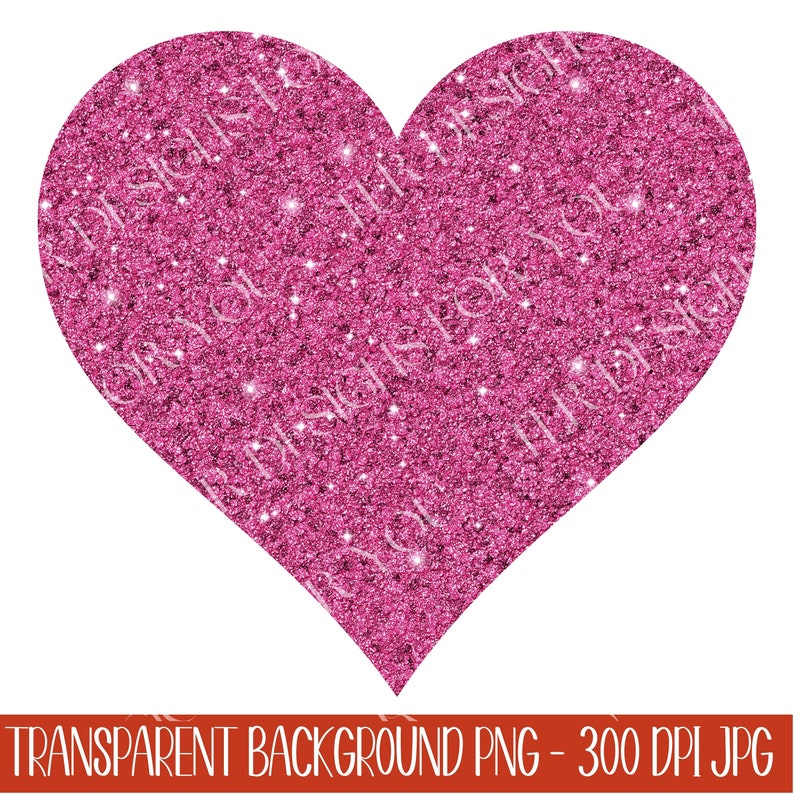 Pink Glitter Heart Svg, Jpg, Jpeg, Png, Pdf, Valentine's Day Glitter