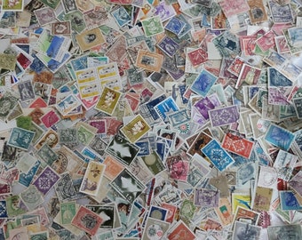Portugal, Portugueasa Stamp Packs de 200, 350, 500 différents (utilisés sur papier/menthe) - Choisissez une quantité