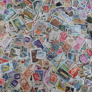 Italië, Italië, Franco Bollo-stempelpakketten van 200, 350, 500, 750 verschillende (gebruikt op papier/mint) - kies een aantal
