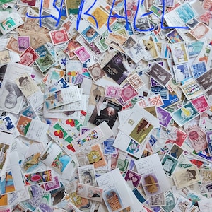 Israel Stamp Packs of 200, 350 different (Used off paper/Mint) - Choose a Quantity
