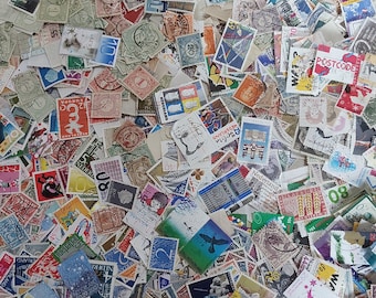 Packs de timbres Pays-Bas / Nederland de 200, 350, 500 différents (utilisés sur papier/menthe) - Choisissez une quantité