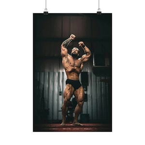 Chris Bumstead Daddy CBUMs most Thavage Picture Premium Poster