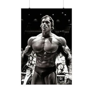 Arnold Schwarzenegger Mr. Olympia Premium Poster