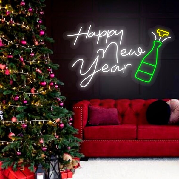 Happy New Year Signs Etsy