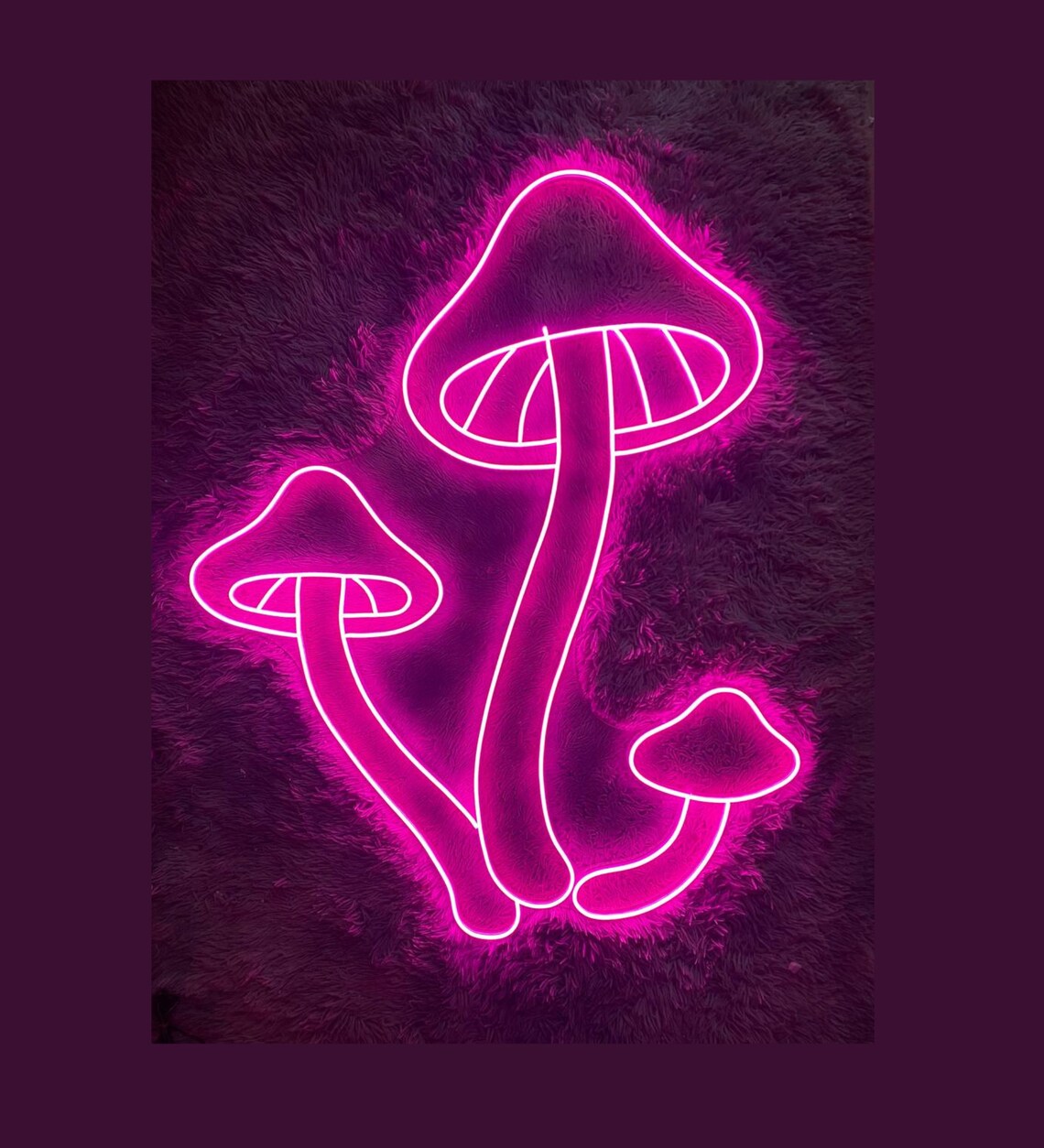 Mushroom Neon Signs Plant Neon Sign Custom Neon Sign - Etsy