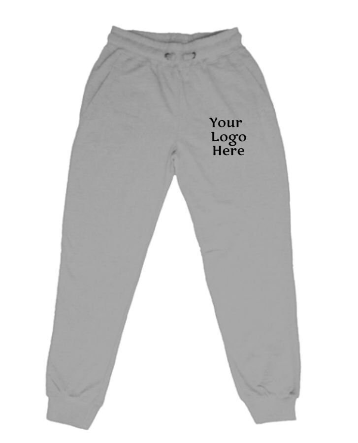sweatpants with words on the front