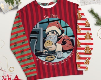 The Ultimate Ugly Christmas Sweater (Cybersecurity, Be Nice Or I Will Enable All Cookies)