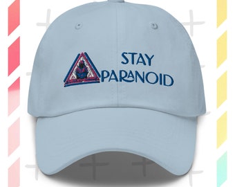 Stay Paranoid (Cybersecurity/Cyberpunk/IT/InfoSEC/Dad Hat)