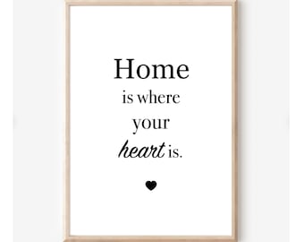 Home | Posters | Download | Wall decoration | wall art | Quote | PDF | black-and-white