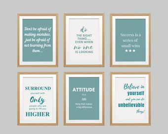 Positives Zitat Kunstdrucke: Kinderzimmer Dekor (Digitaler Download)