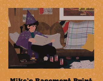 PREORDER Mike's Basement Print