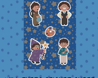 Will Byers Sticker Bogen