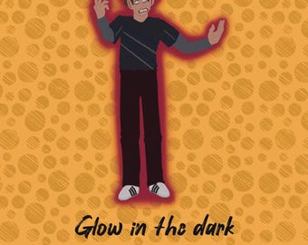 Glow in the Dark Sorcerer Will Standee