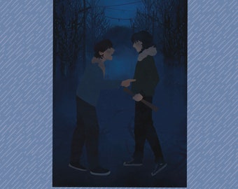 Byler in the Upsidedown Print