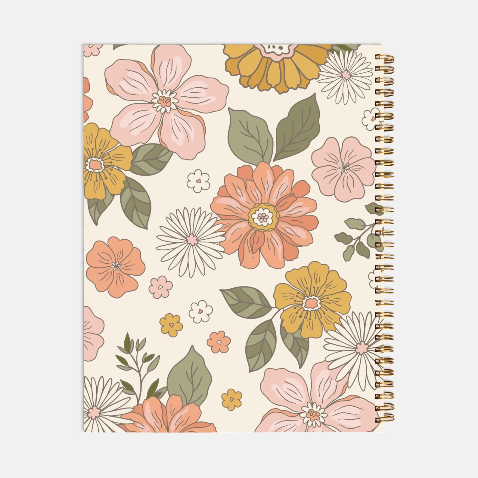 Softcover Spiral Notebook Floral Bible Verse Cover 8.5 X 11 in Lined ...
