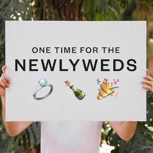 Wedding Entrance Poster - Digital Download - Wedding Party Entrance