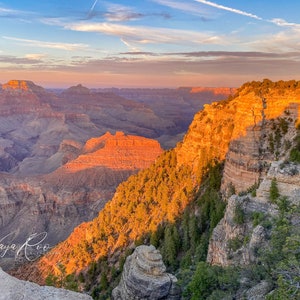 Grand Canyon Sunset Photo: Arizona Wall Art (Digital Download)