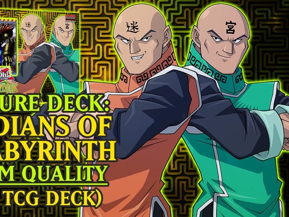 yugioh labyrinth deck sabermaster Card Box Fits for YGO MTG,100+ Card Storage Box Trading Games PU Leather Storage Premium Deck Case (Labrynth) : Toys & Games Para & Dox - Guardians