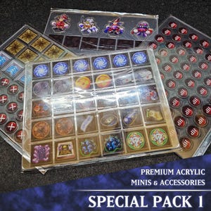 DDM 2D Miniaturen & Zubehör - Spezial Paket 1 | Acryl | 2 Seitliche Ansicht