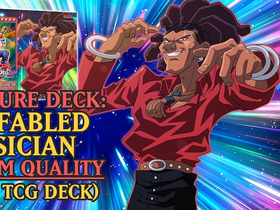 Johnny Steps - the Fabled Musician | Orica Deck - Etsy