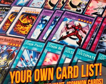 Proxy Cards (Your Own Card List) | Common