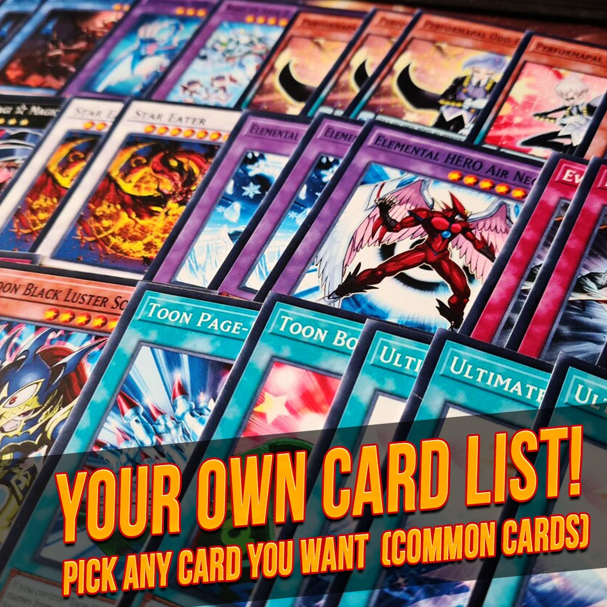Proxy Cards (Your Own Card List - Less than 60) | Common