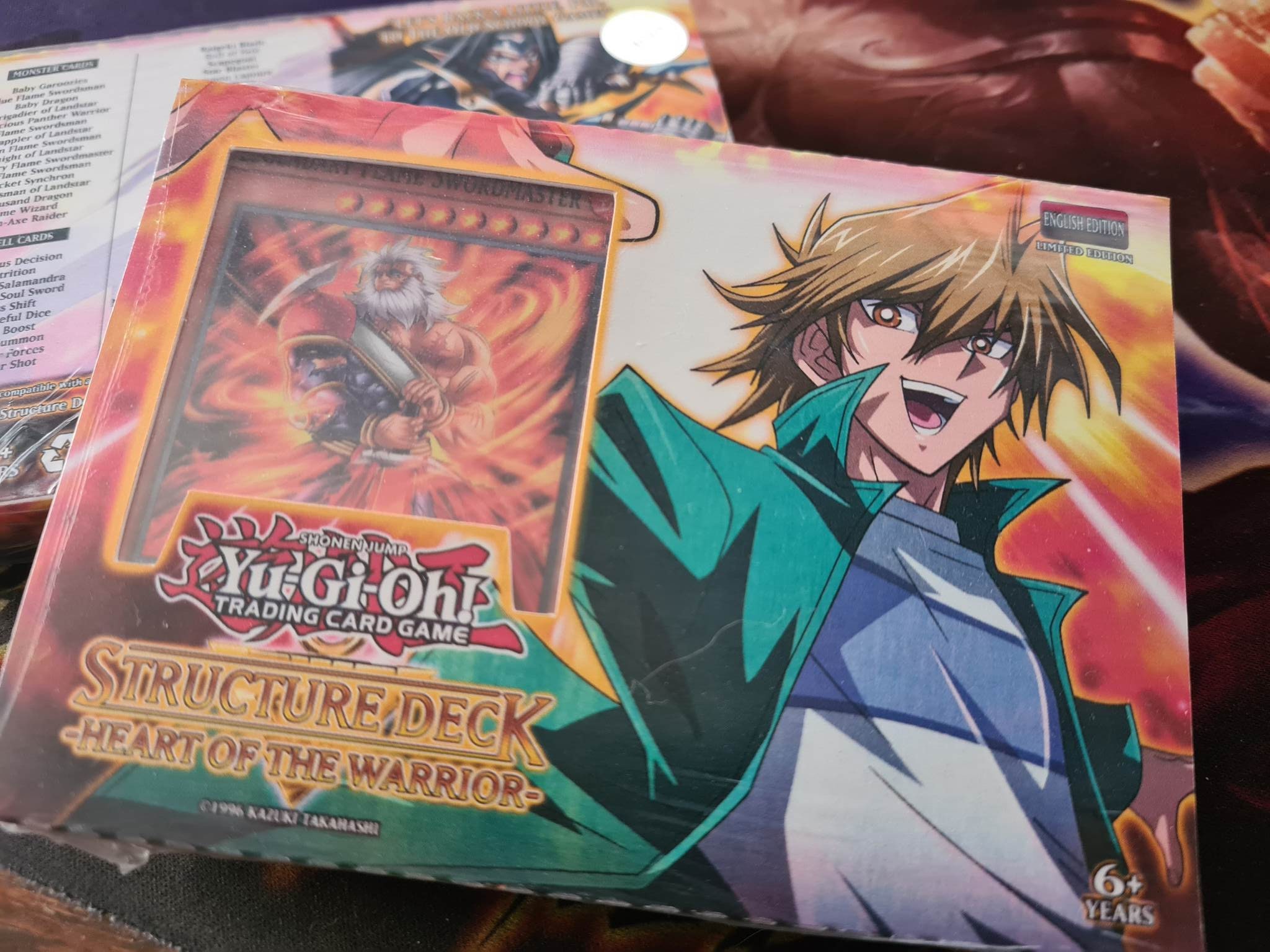 Custom Complete Deck Yu-Gi-Oh! Joey Wheeler Flame Swordsman Fusion Deck -  48 Card Complete Custom Deck Dragonstorm Commander Deck