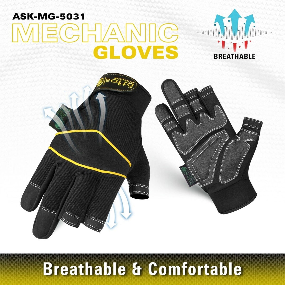 Fingerless carpenter gloves hotsell